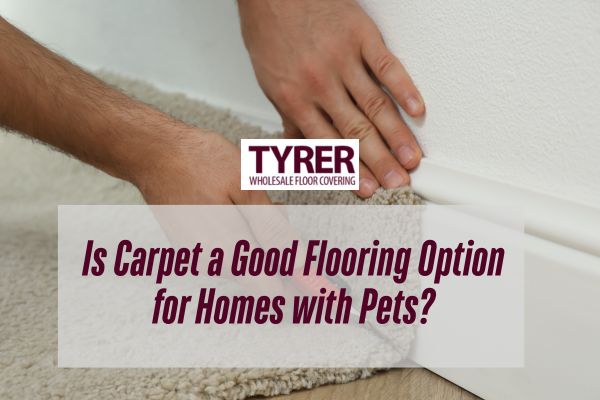 installing a carpet with a caption Is Carpet a Good Flooring Option for Homes with Pets