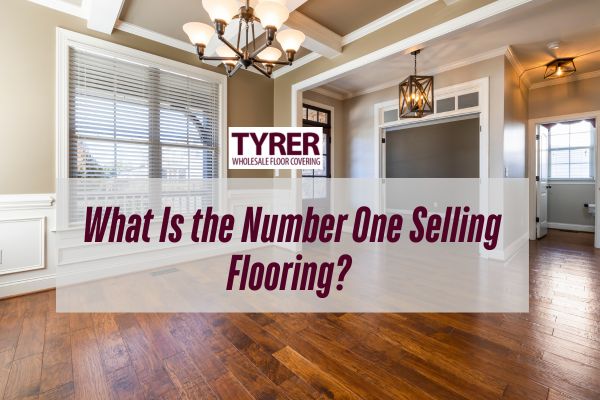 hardwood flooring with a caption What Is the Number One Selling Flooring