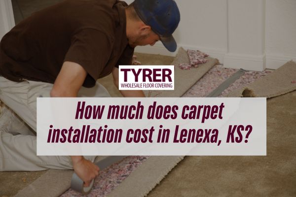 How much does carpet installation cost in Lenexa, KS